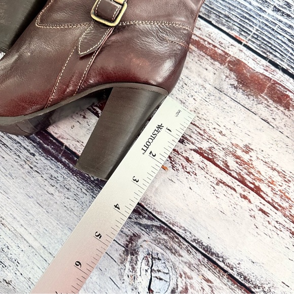 J. Crew Made in Italy Fine Leather Heeled Knee High Boots | 86193 - Picture 7 of 10